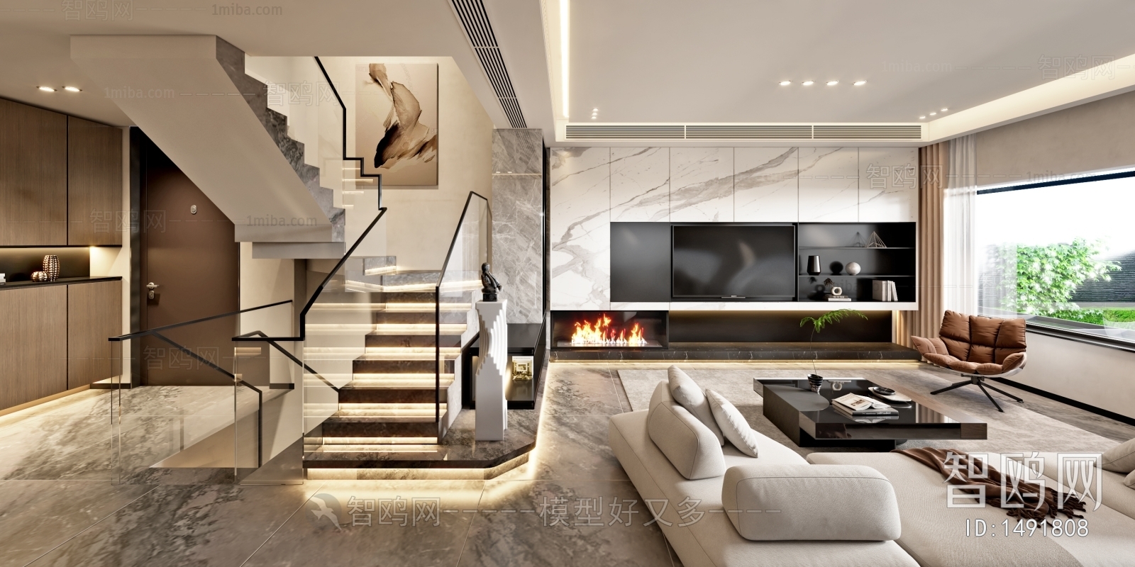 Modern A Living Room