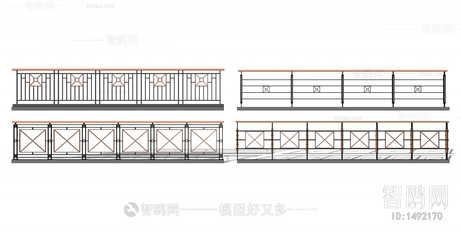 现代栏杆护栏