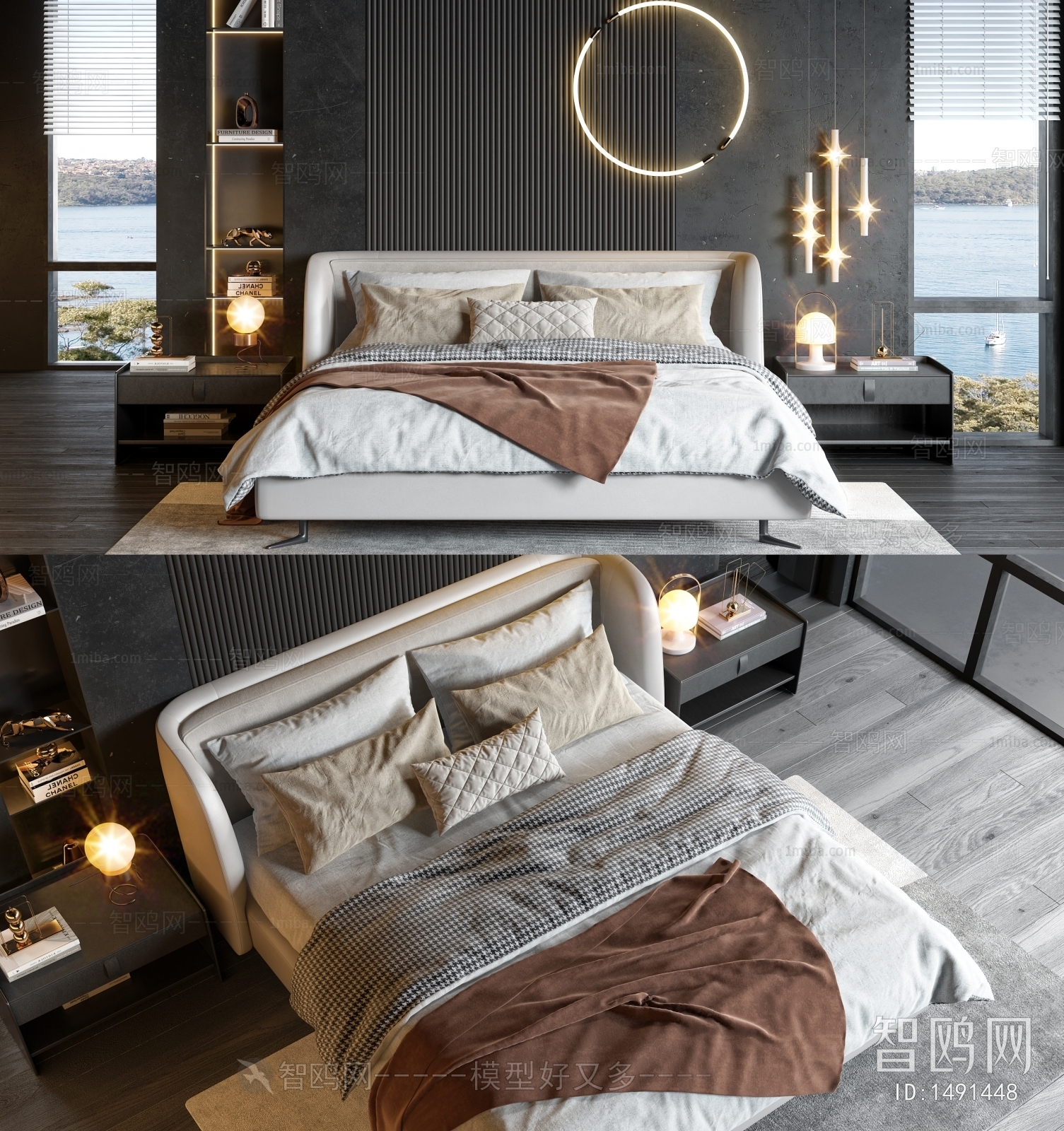 Modern Double Bed