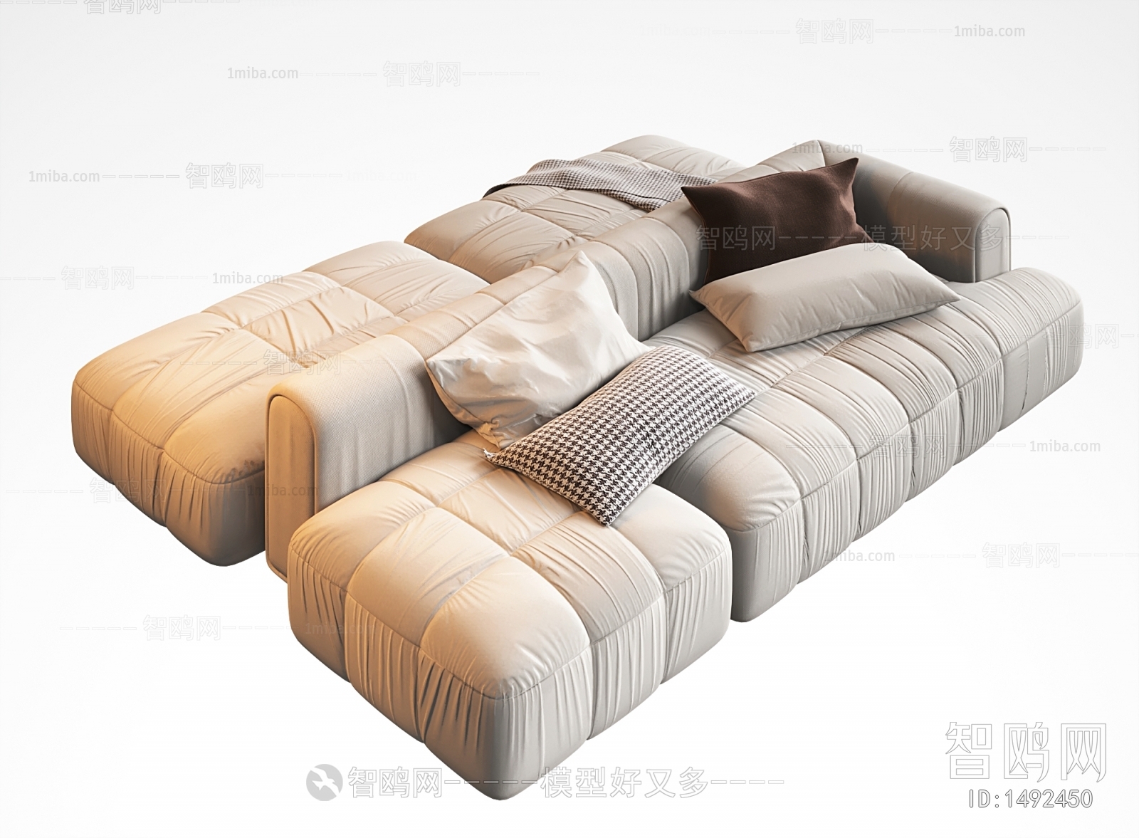 Modern Multi Person Sofa