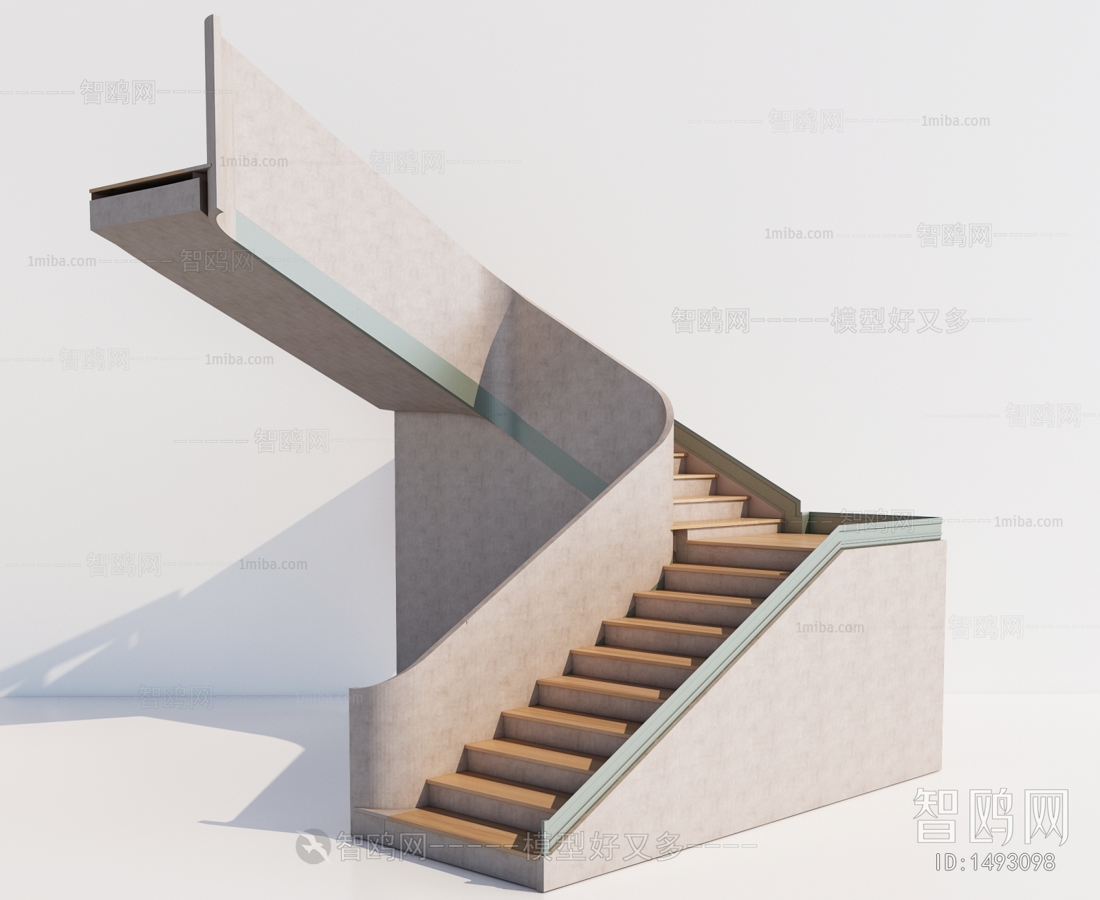 Modern Stair Balustrade/elevator