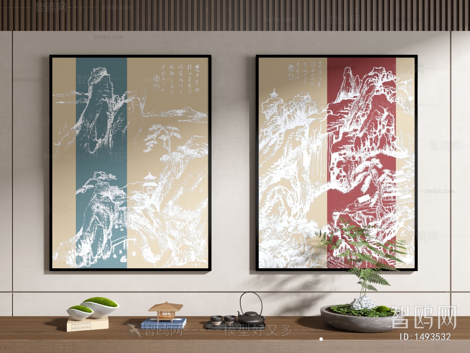 New Chinese Style Painting