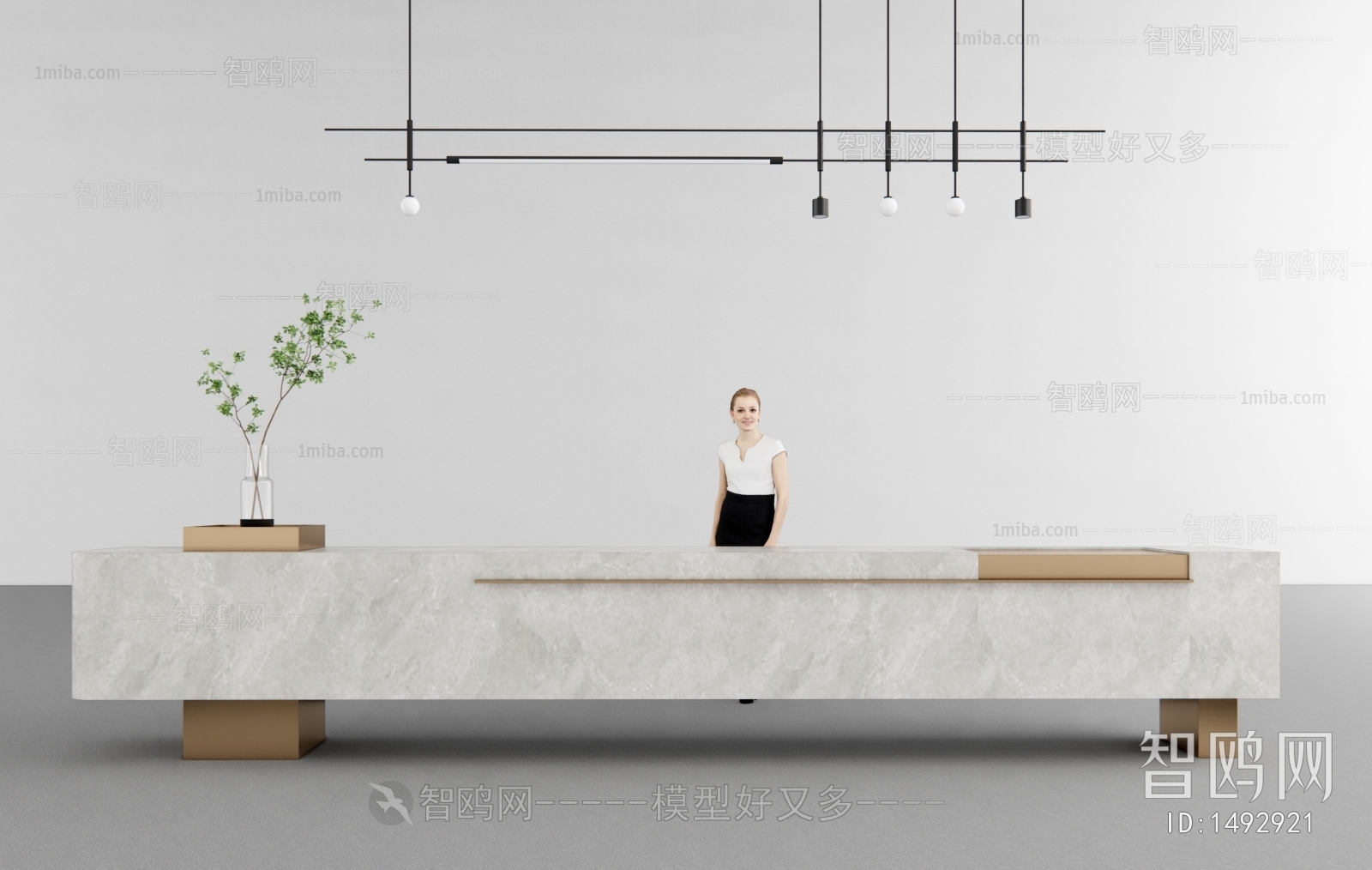 Modern Reception Desk