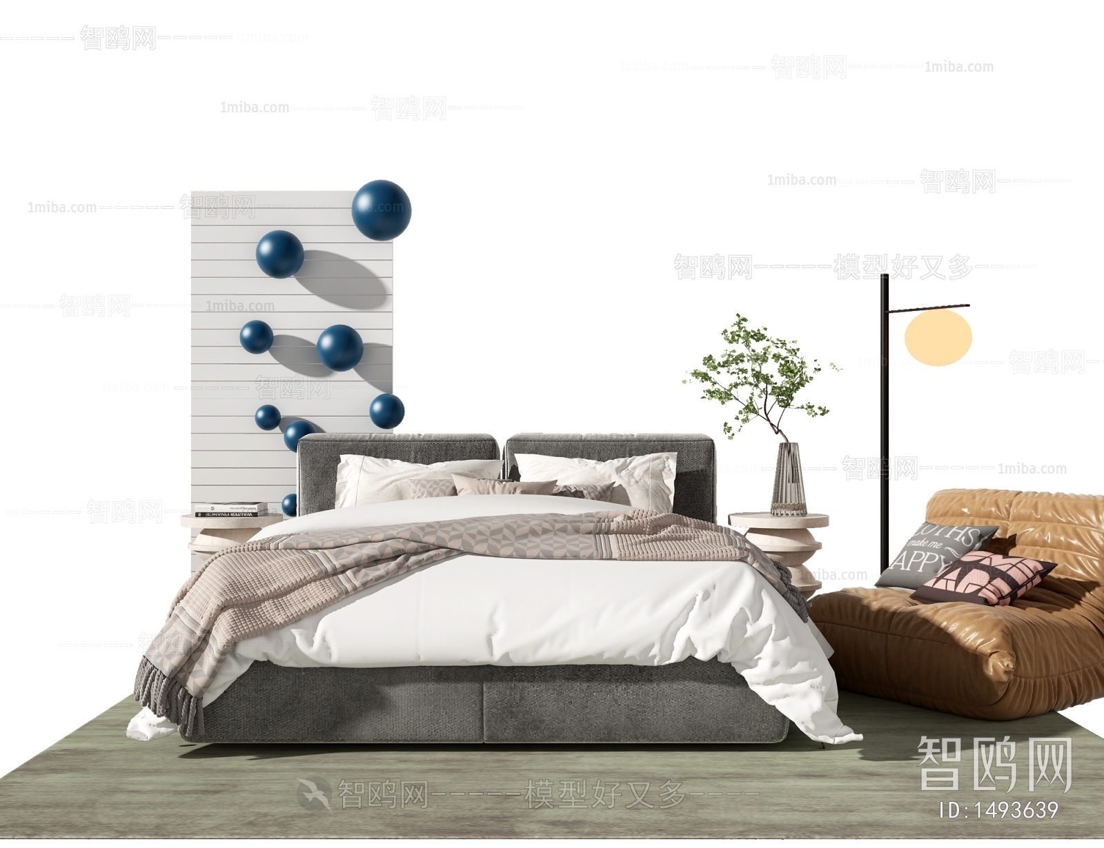 Modern Double Bed