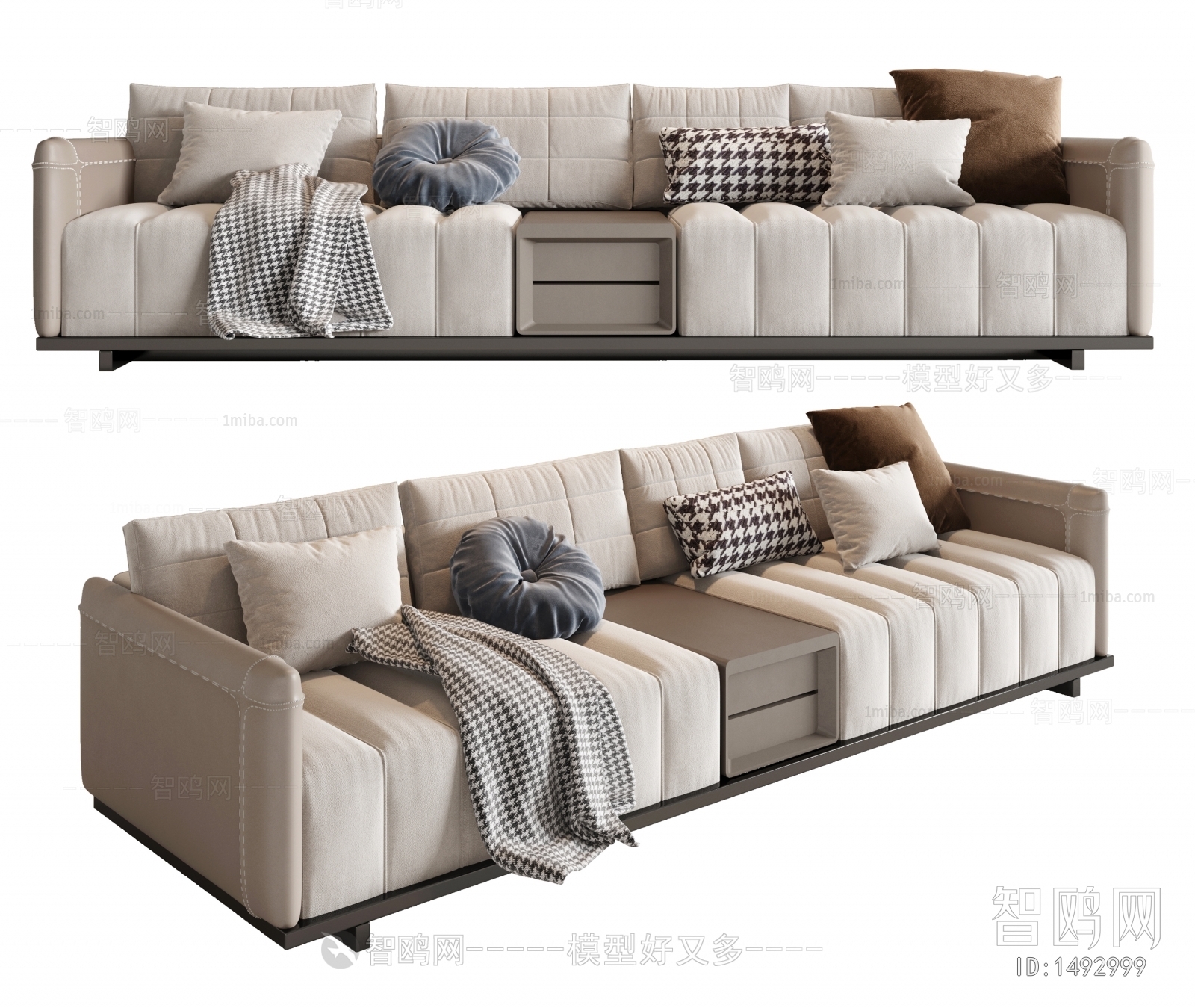 Modern Multi Person Sofa