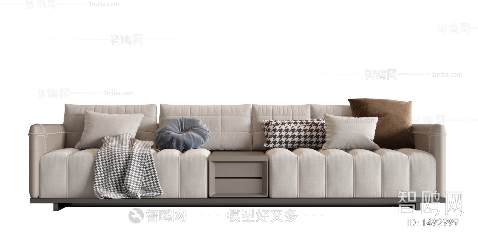 Modern Multi Person Sofa