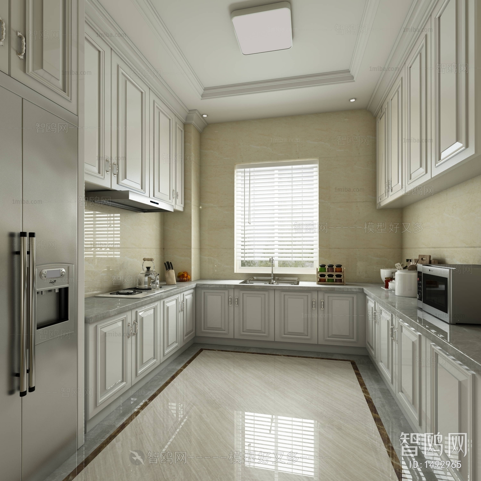 Simple European Style The Kitchen