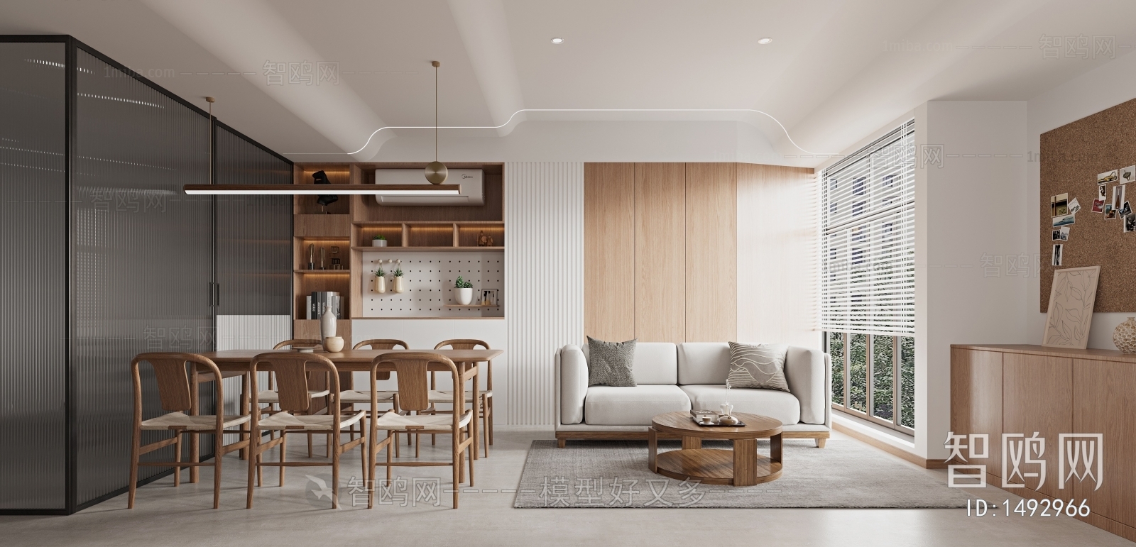 Modern Japanese Style A Living Room