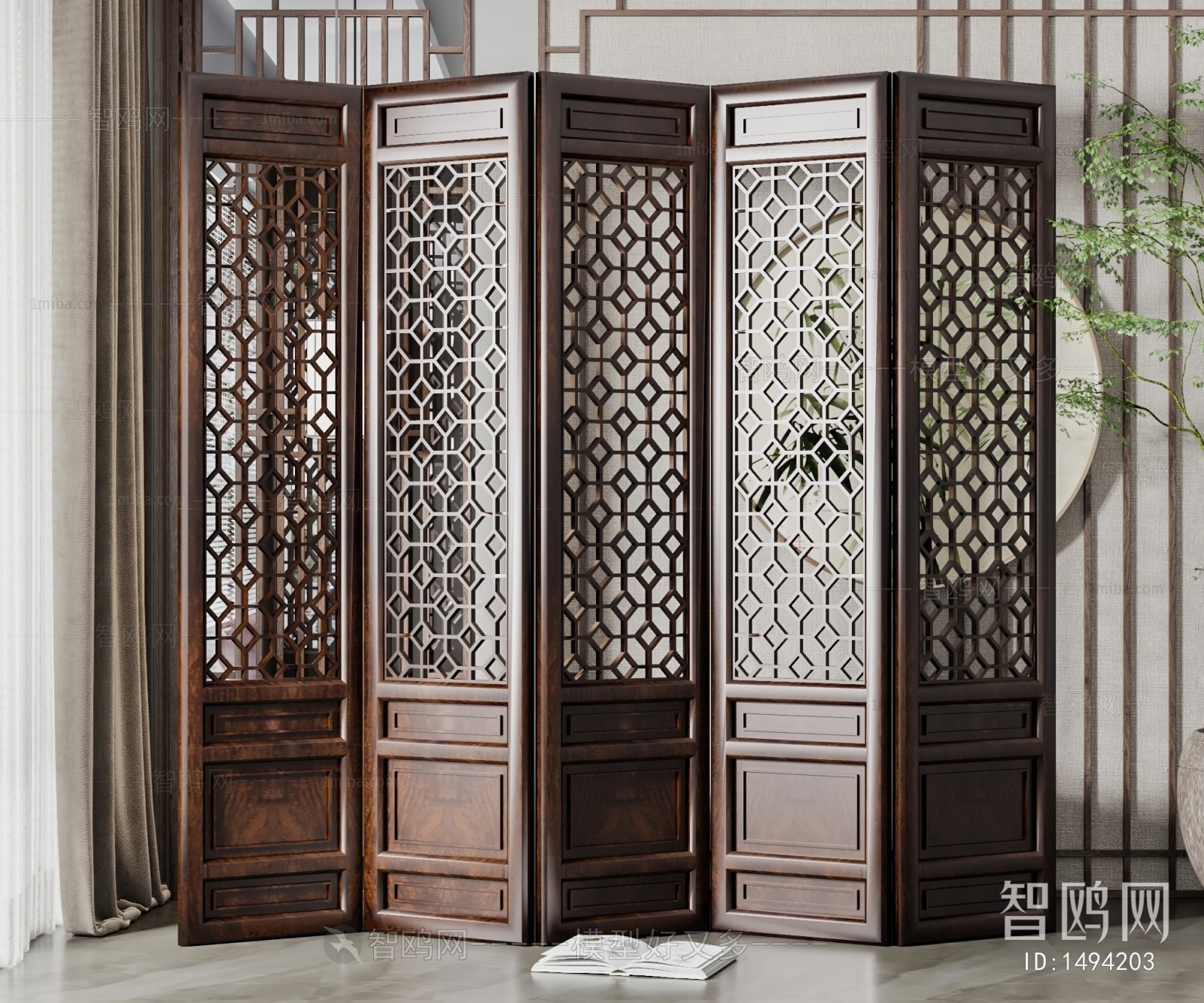 Chinese Style New Chinese Style Partition