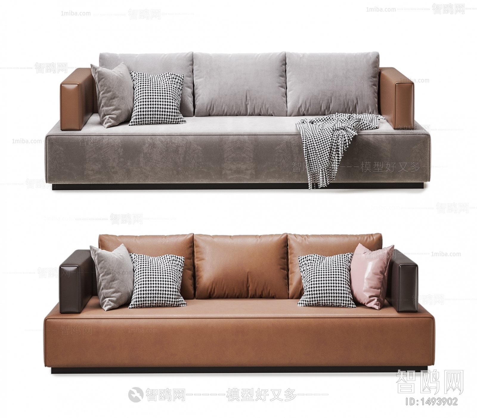 Modern Three-seat Sofa