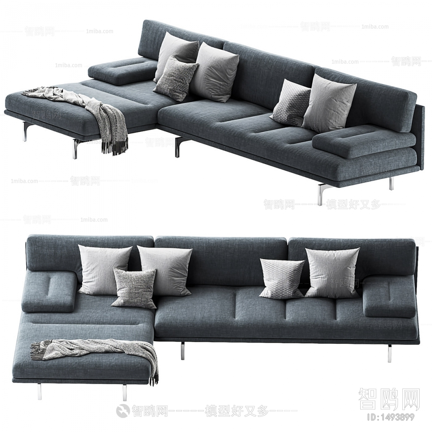 Modern Multi Person Sofa