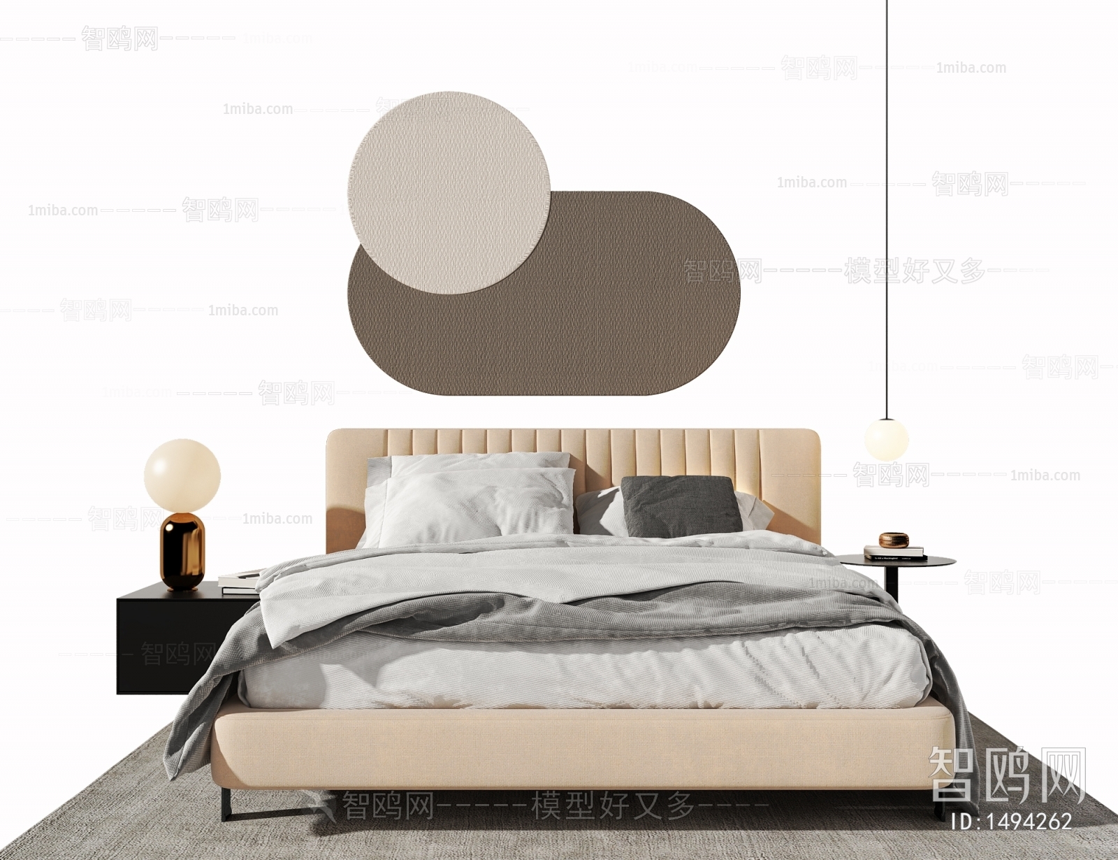 Modern Double Bed