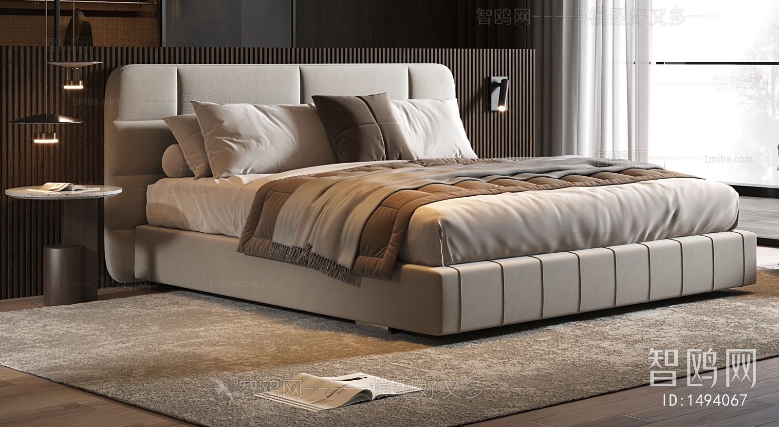 Modern Double Bed