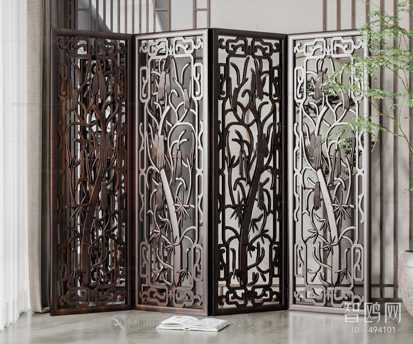 Chinese Style New Chinese Style Partition