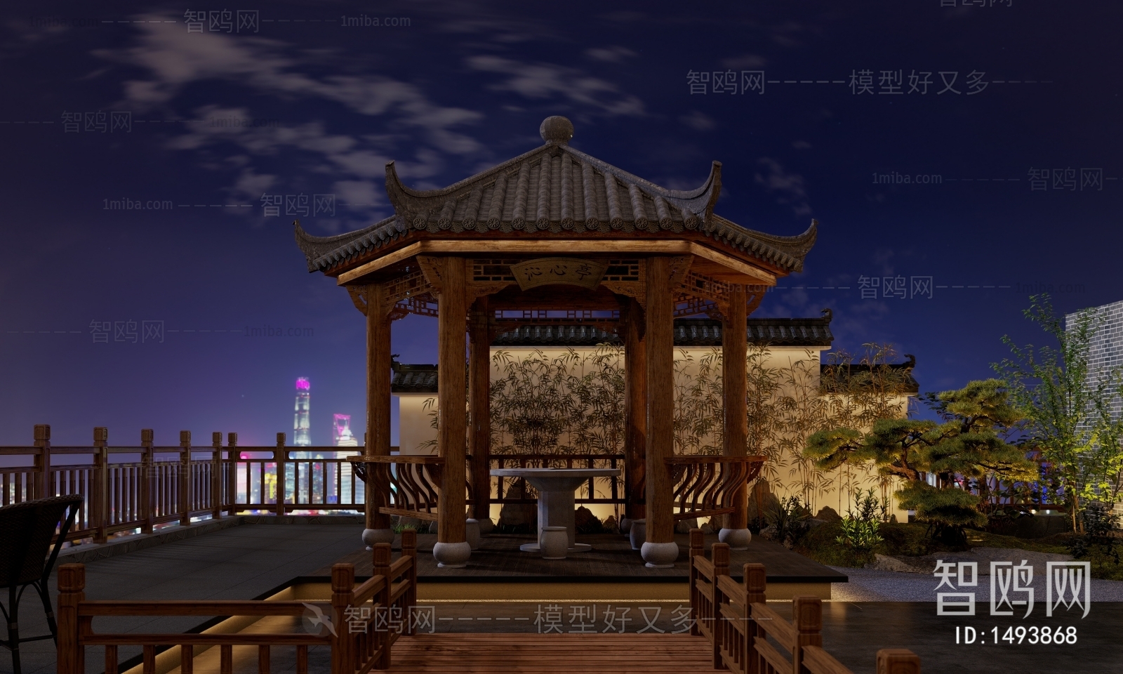 Chinese Style Courtyard/landscape