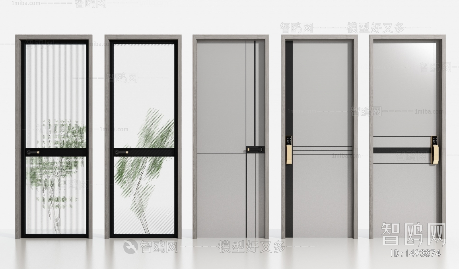 Modern Single Door