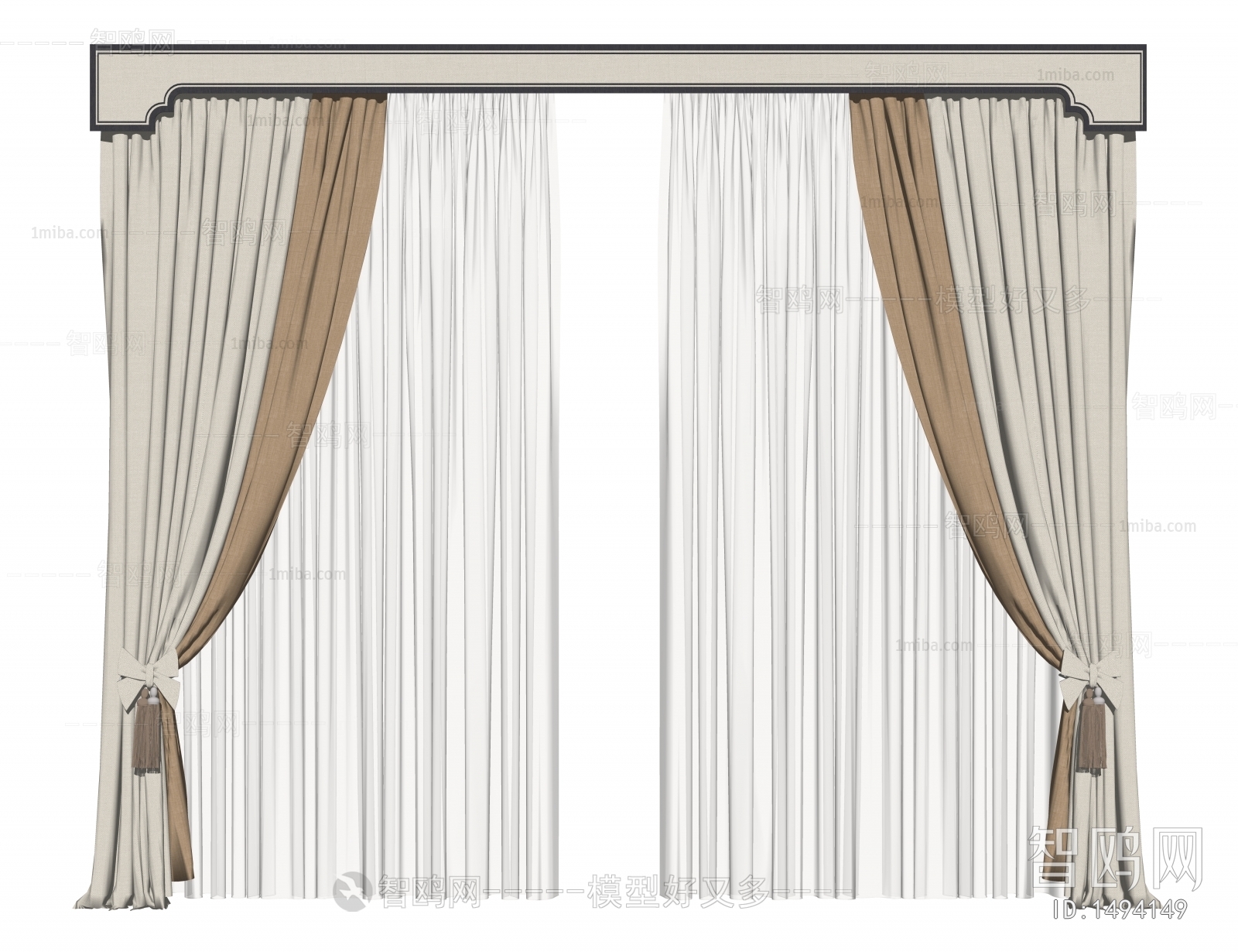 New Chinese Style The Curtain