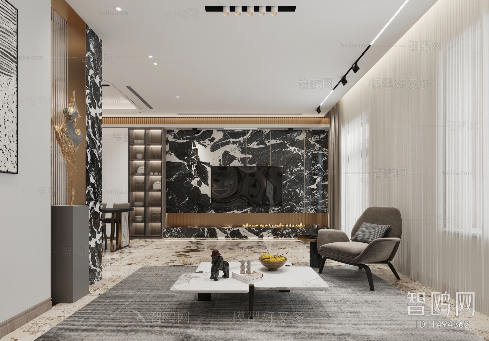 Modern A Living Room