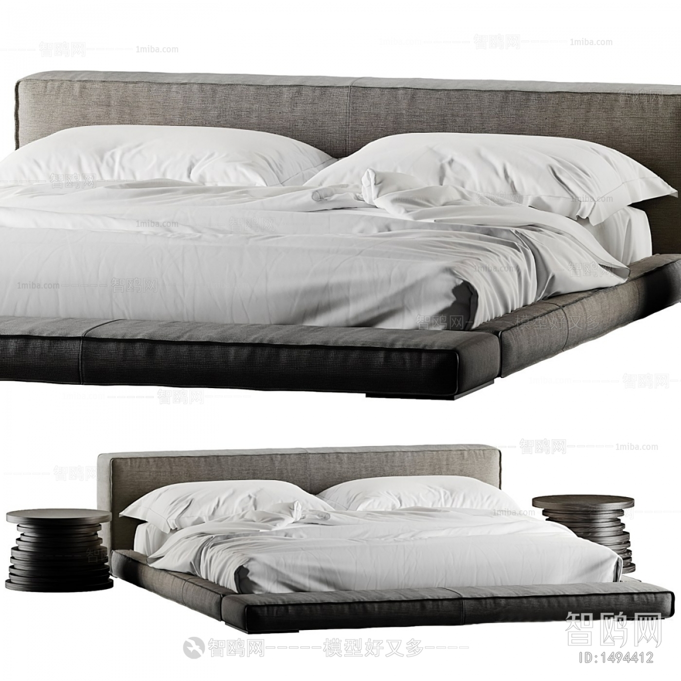 Modern Double Bed