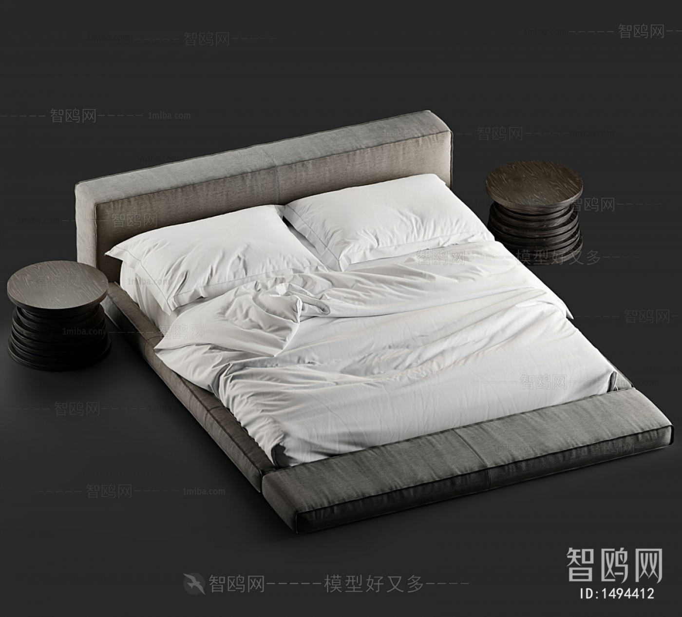 Modern Double Bed