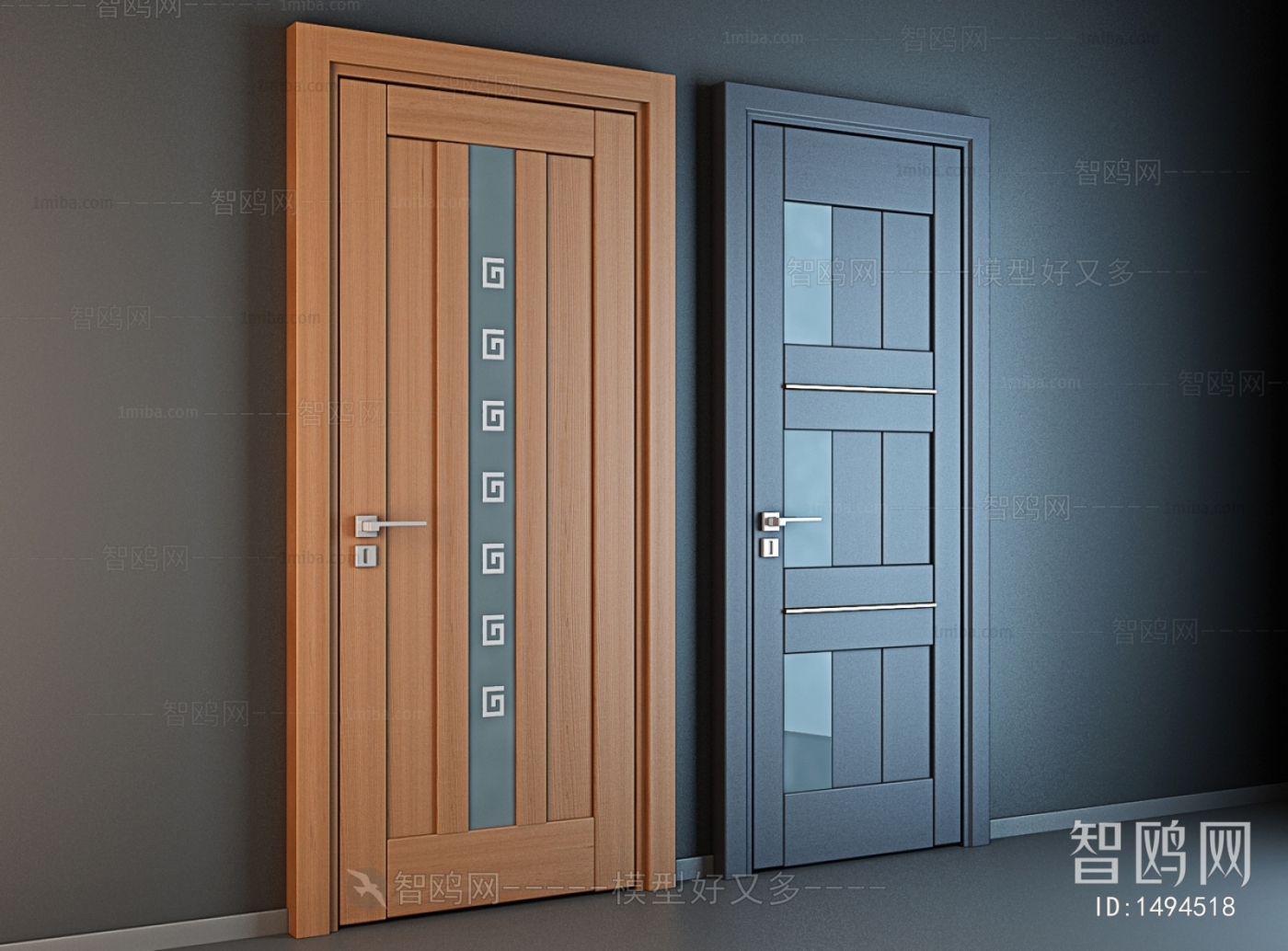 Modern Single Door