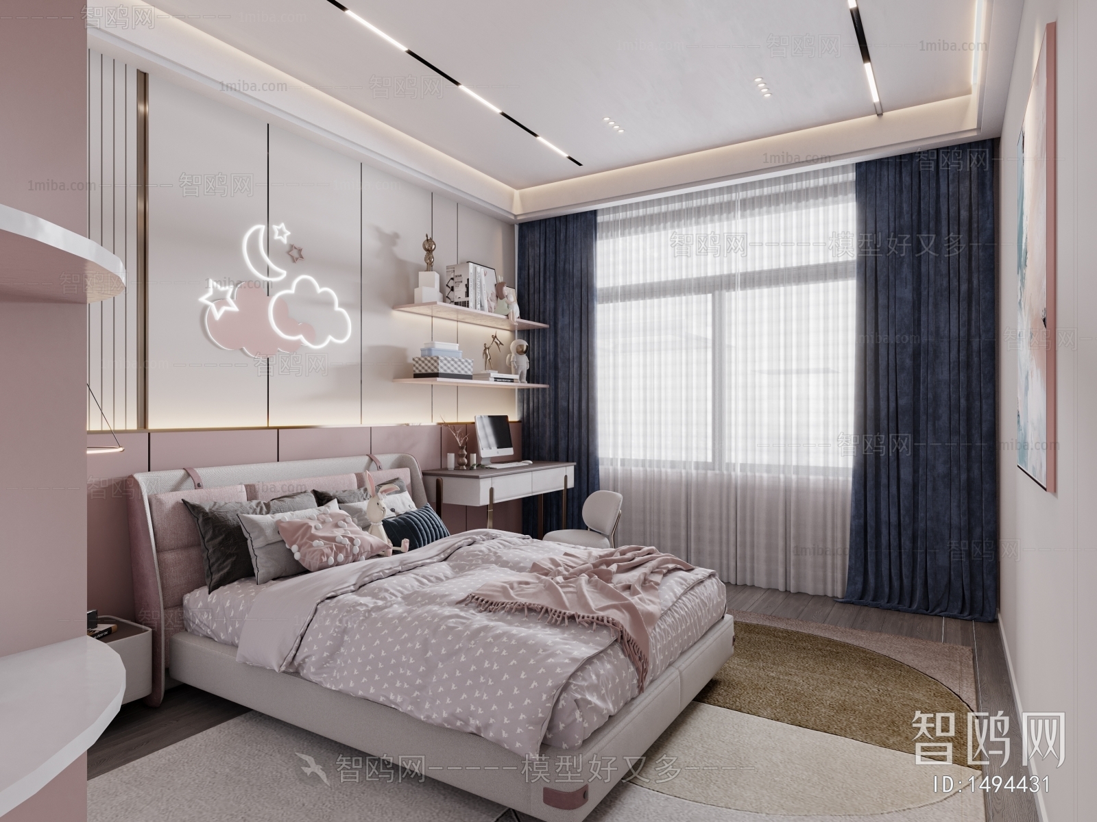 Modern Girl's Room Daughter's Room