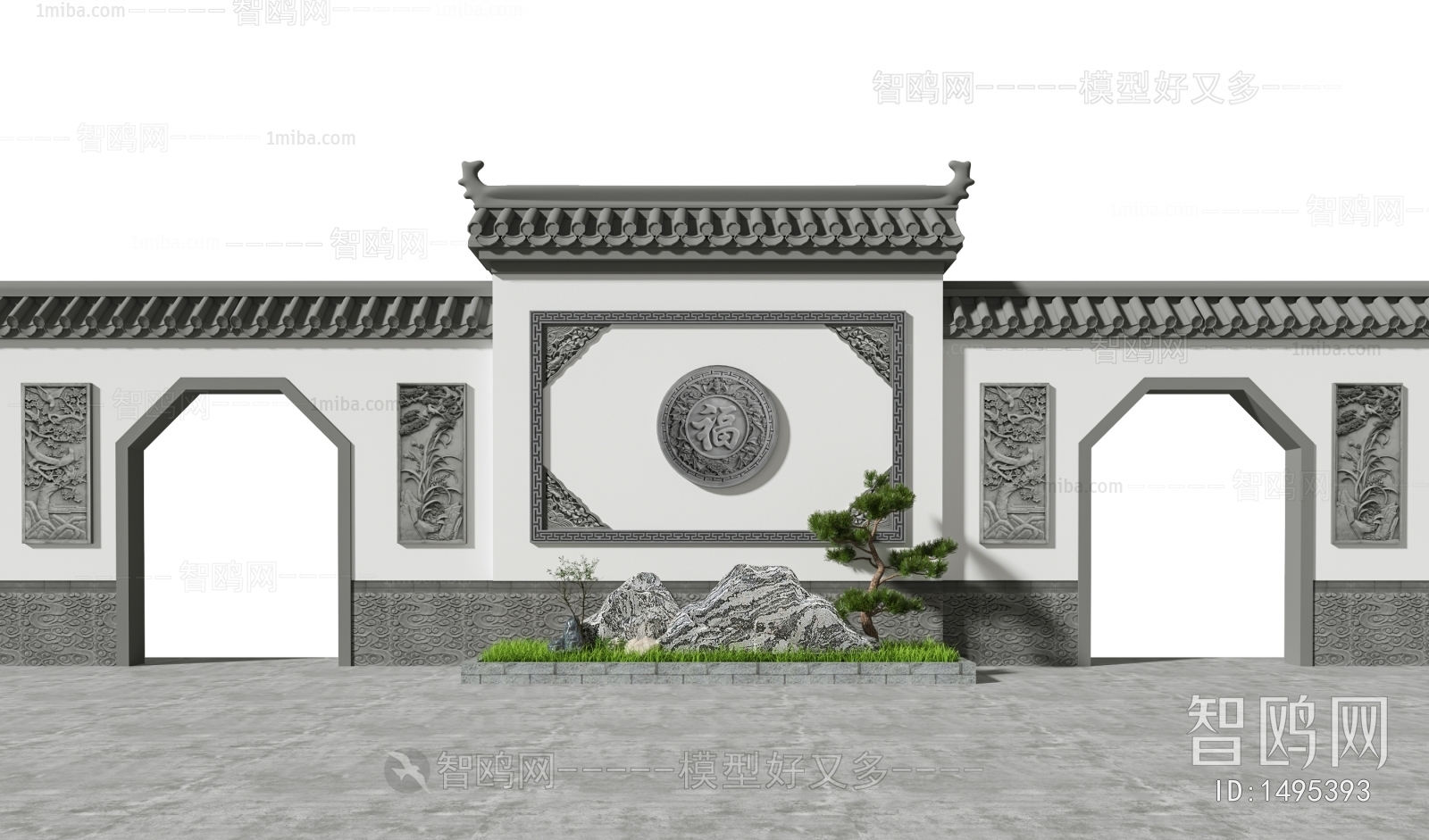 New Chinese Style Building Component