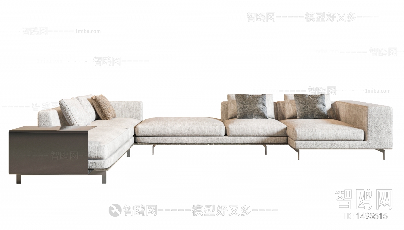 Modern Multi Person Sofa