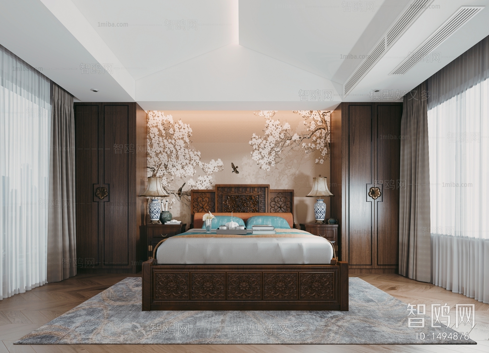 Chinese Style Bedroom