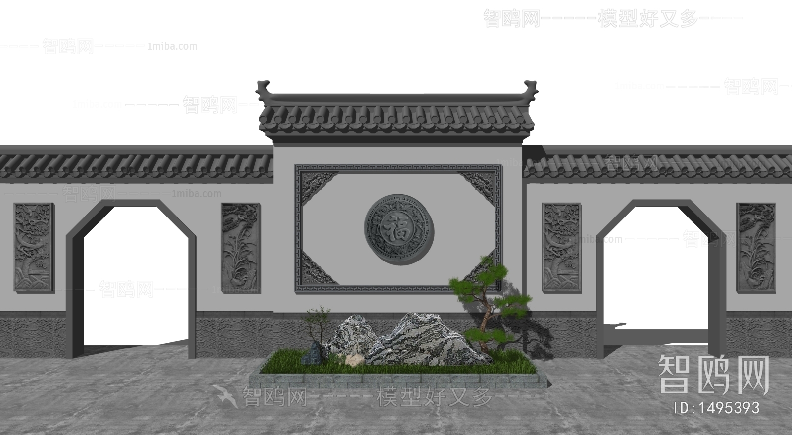 New Chinese Style Building Component