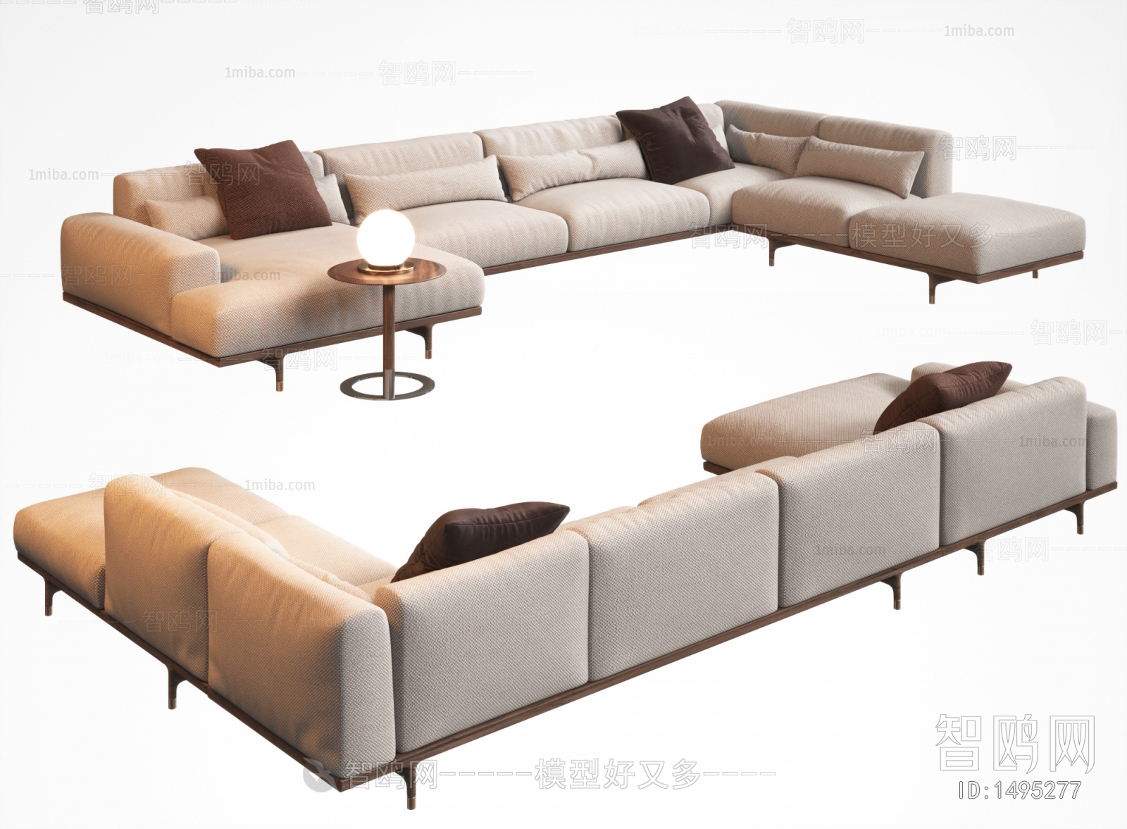 Modern Multi Person Sofa