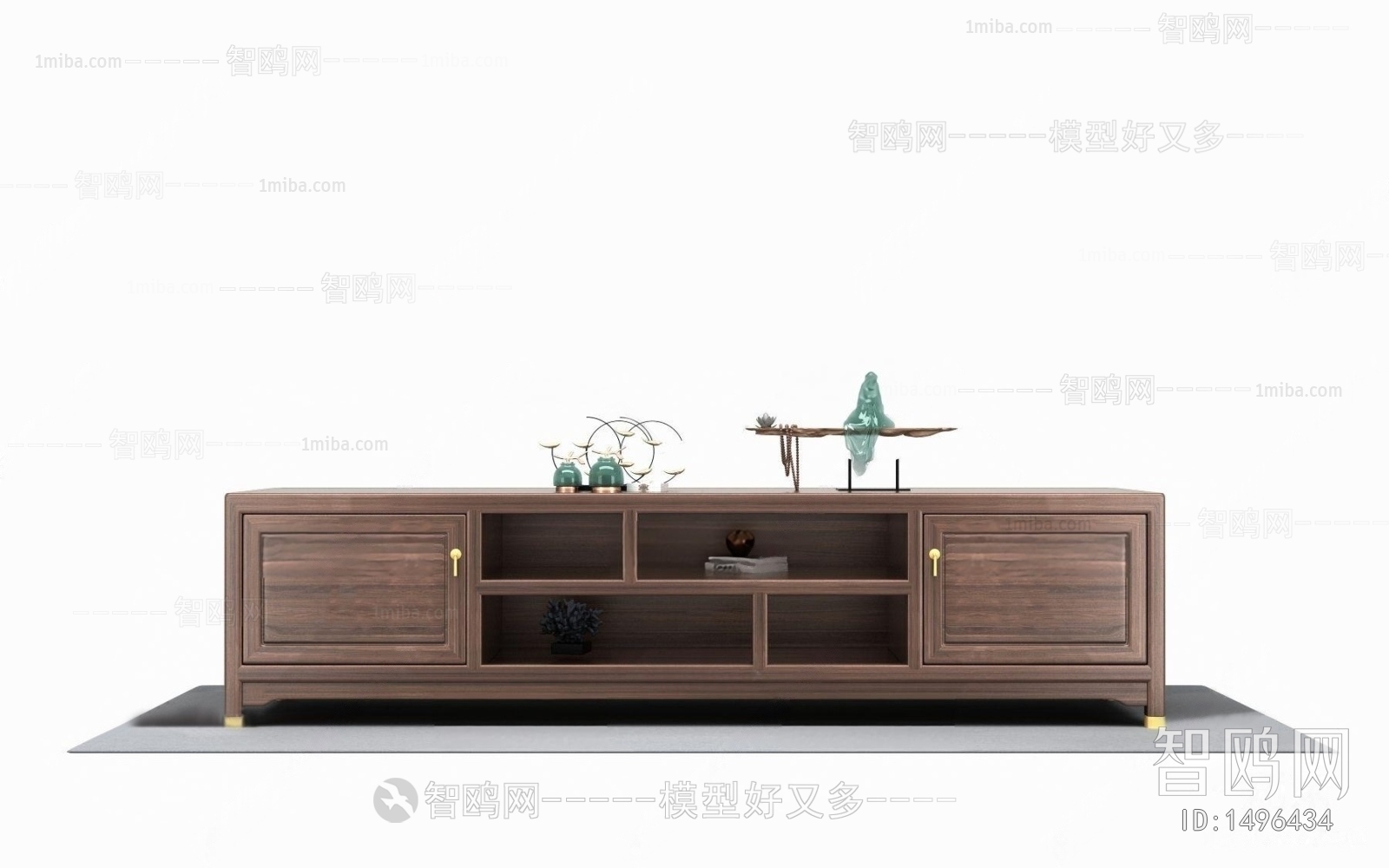 New Chinese Style TV Cabinet