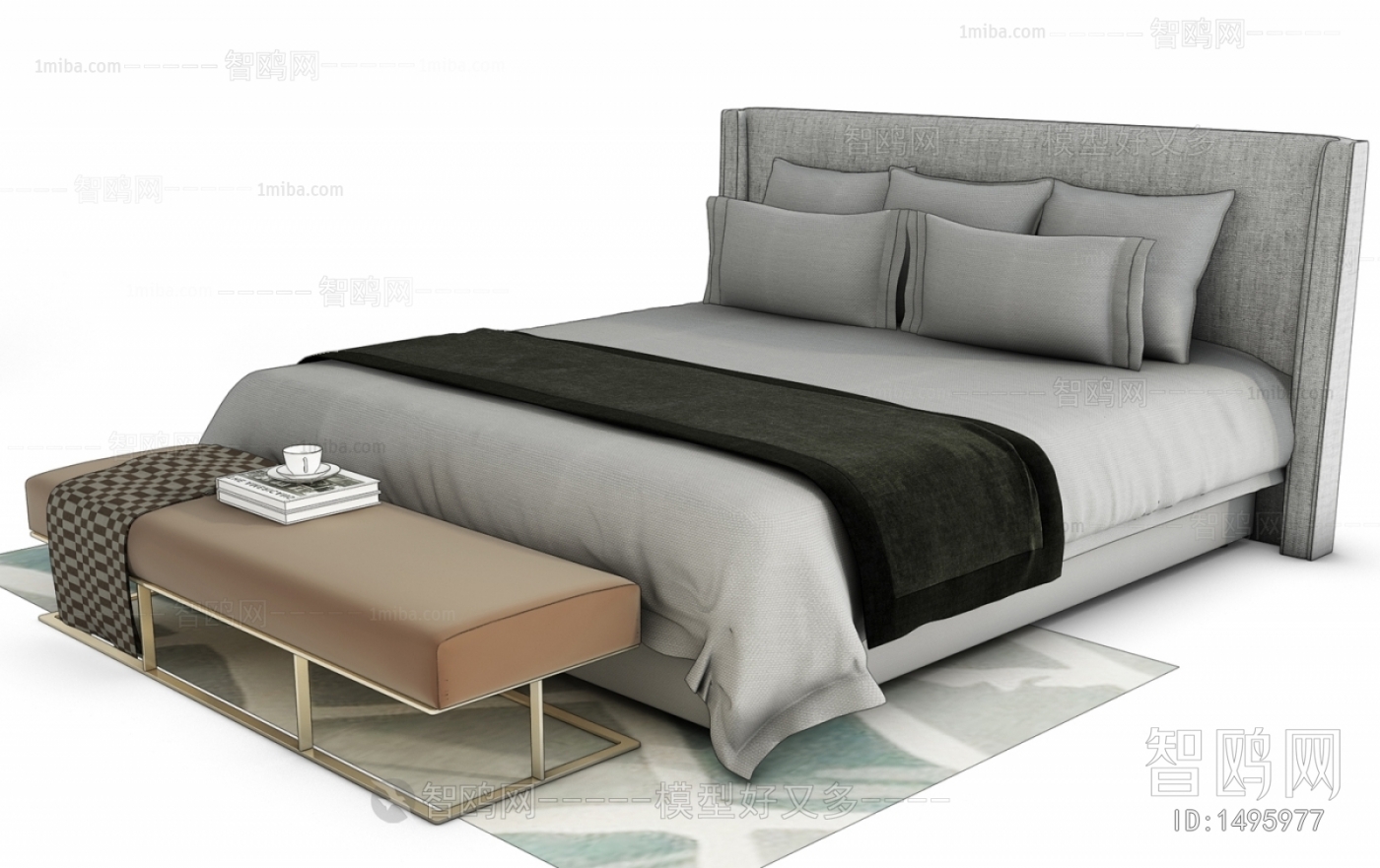 Modern Double Bed