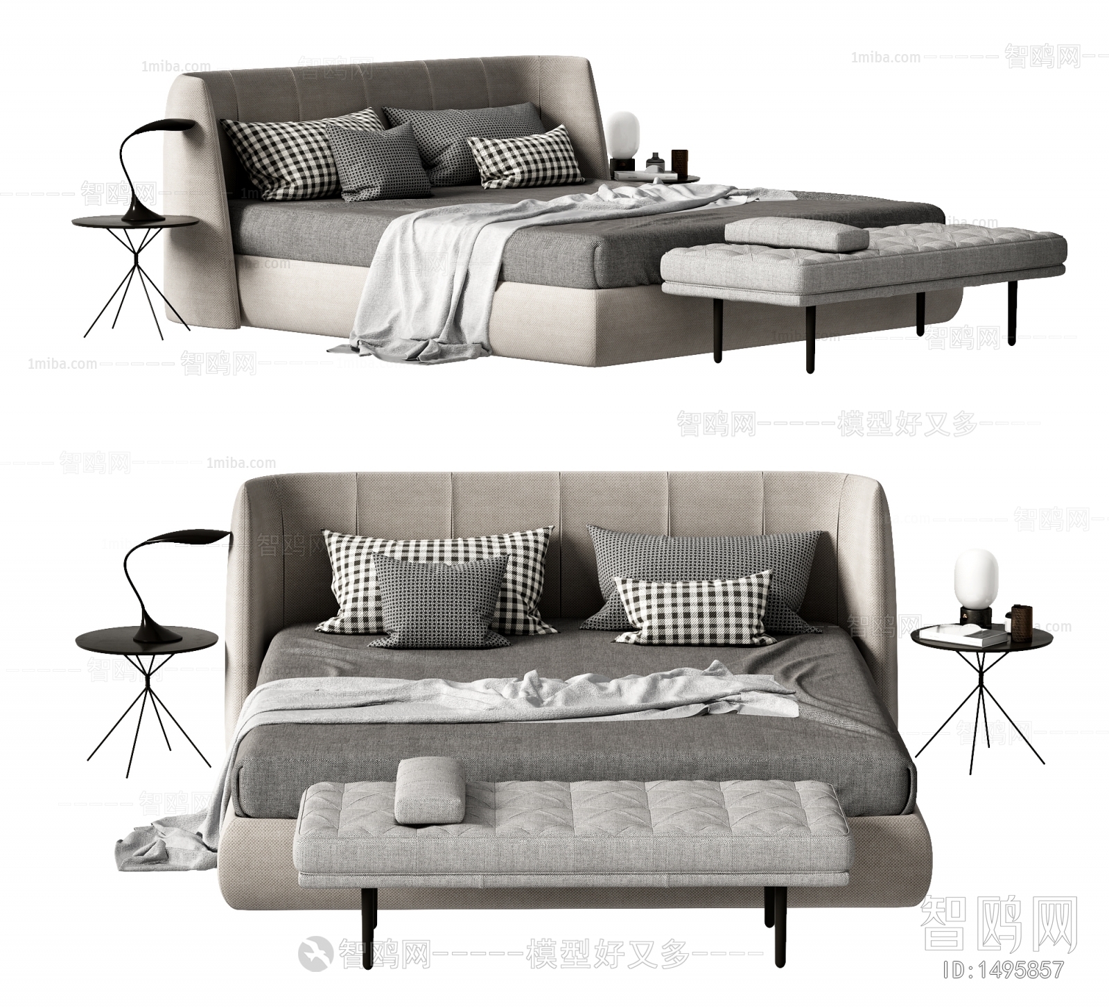 Modern Double Bed