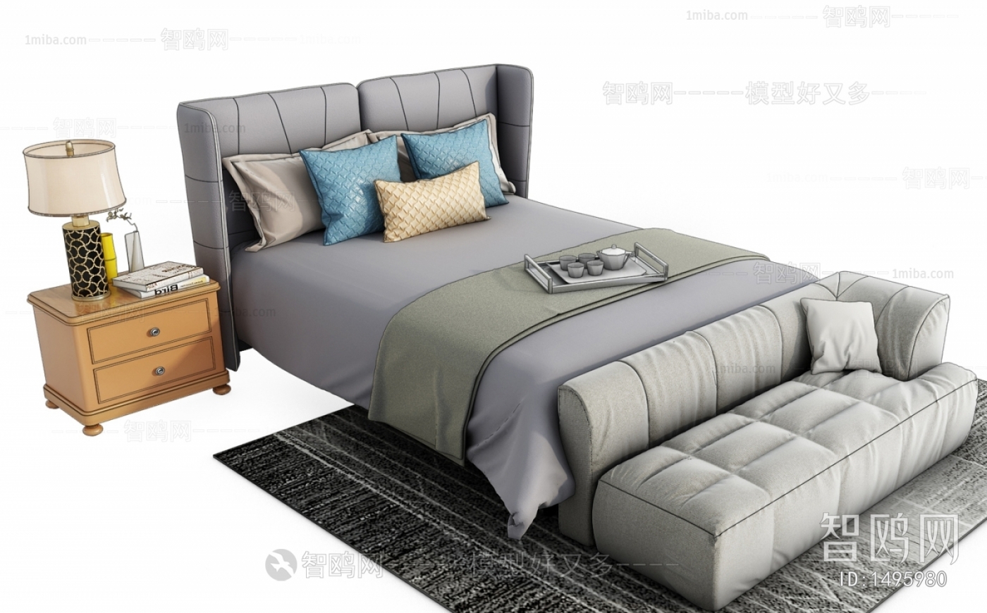 Modern Double Bed