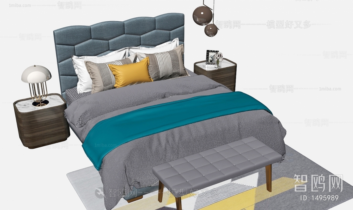 Modern Double Bed