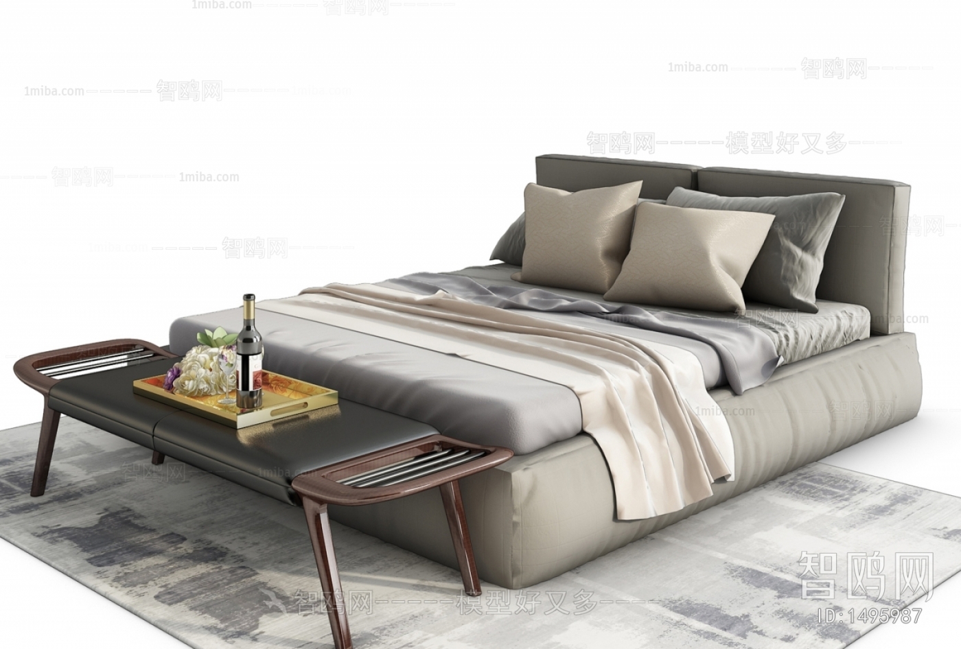 Modern Double Bed