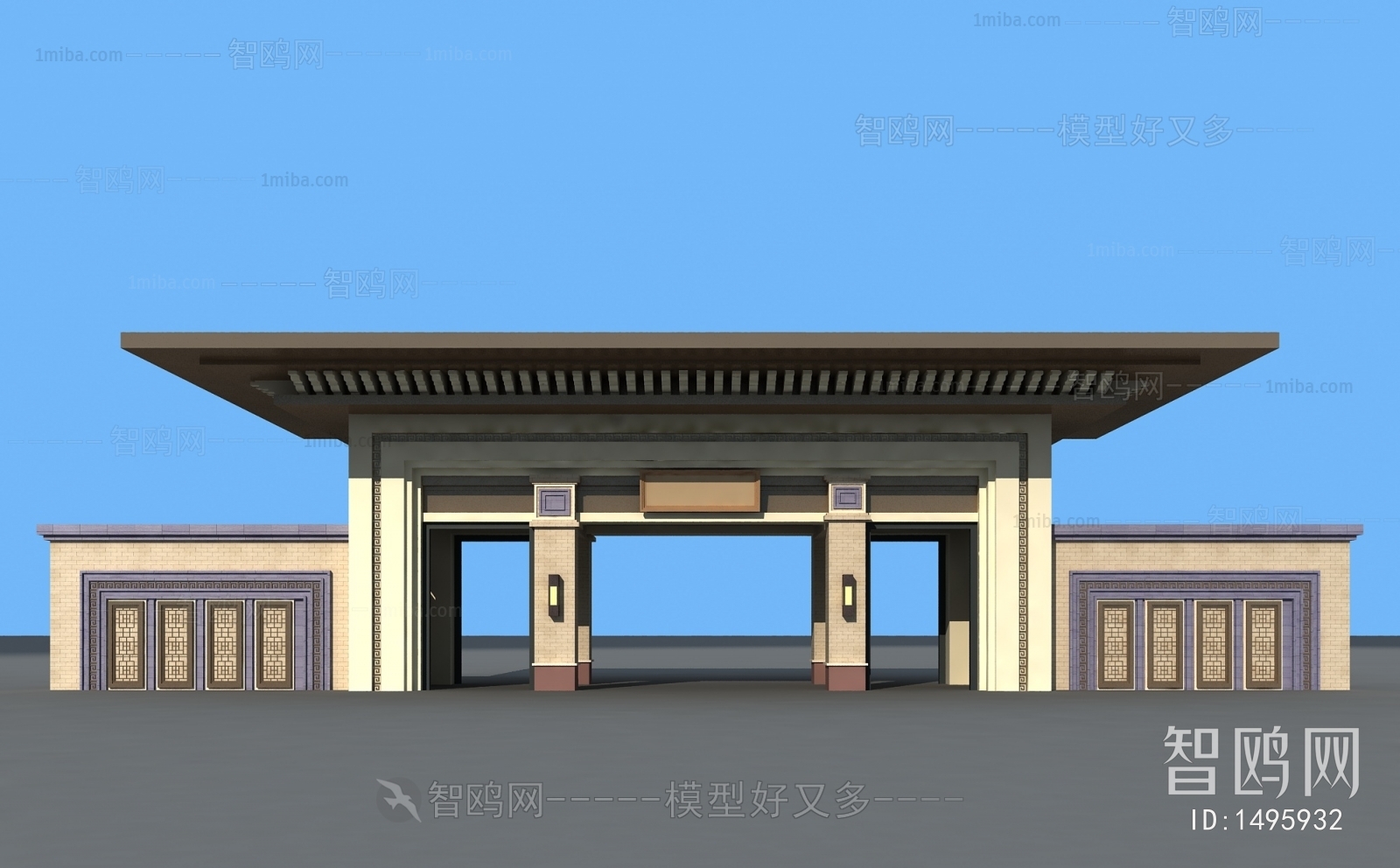 New Chinese Style Facade Element