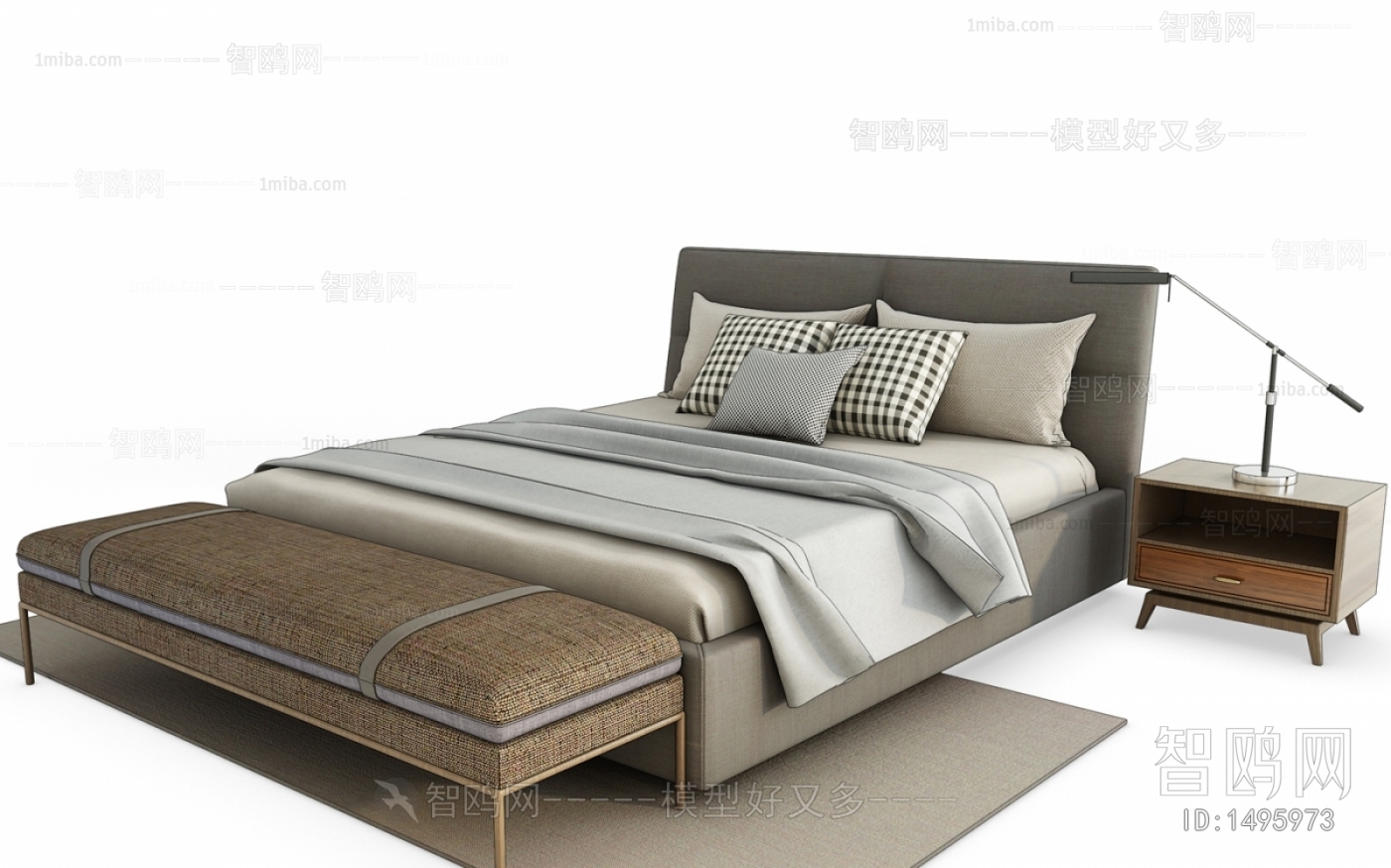 Modern Double Bed