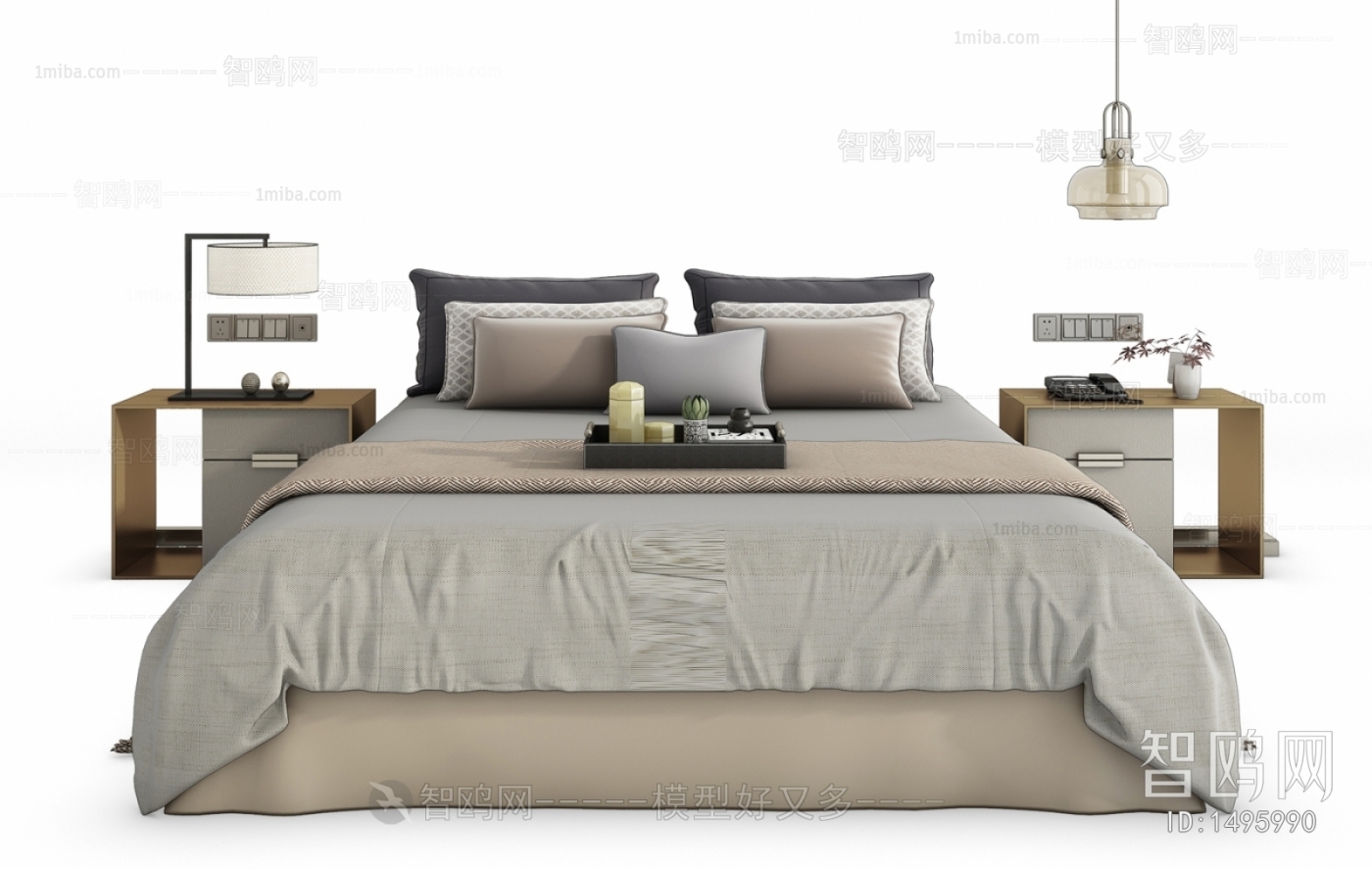 Modern Double Bed