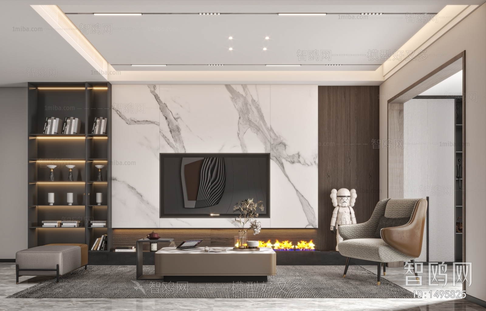 Modern A Living Room