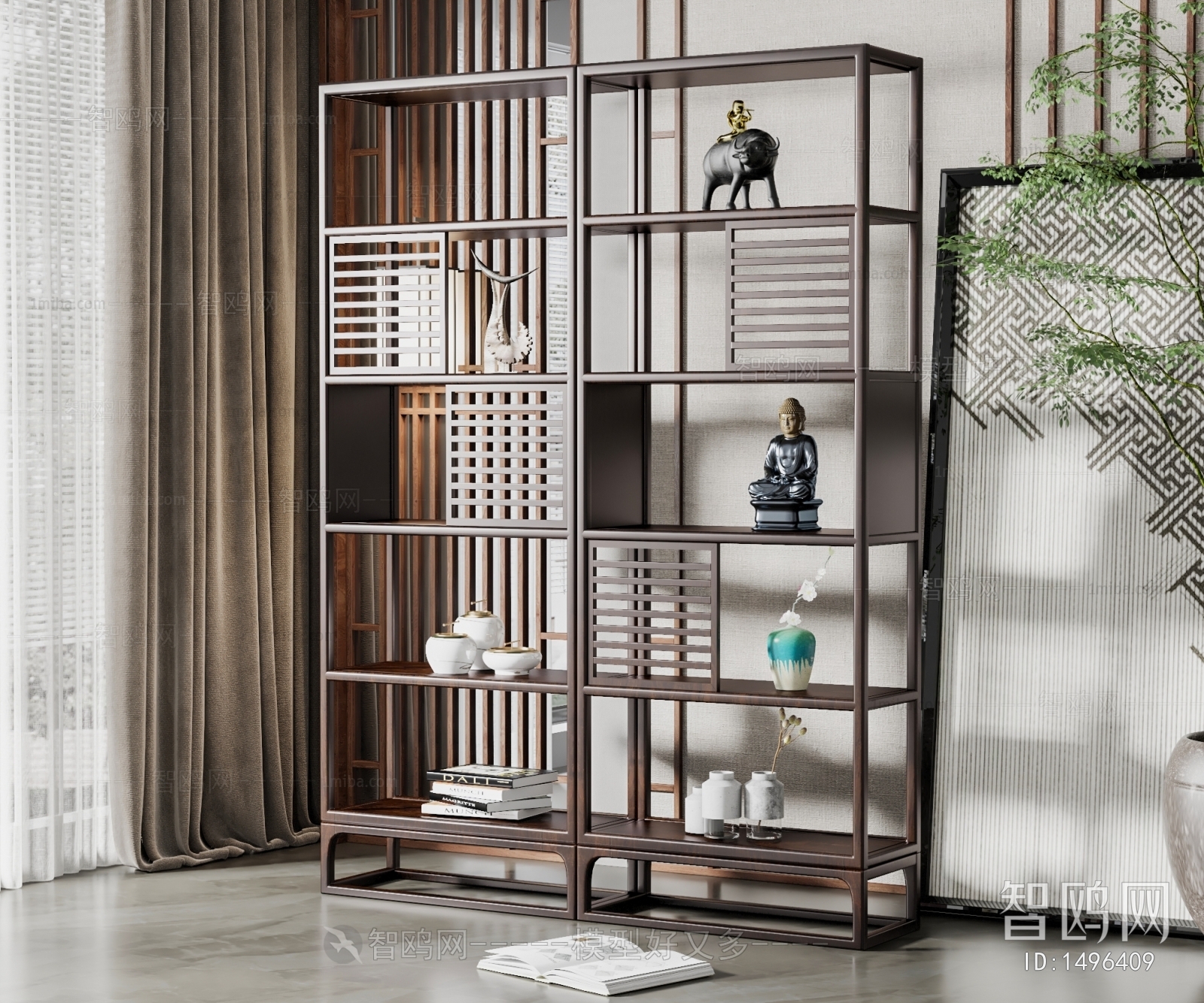 New Chinese Style Antique Rack