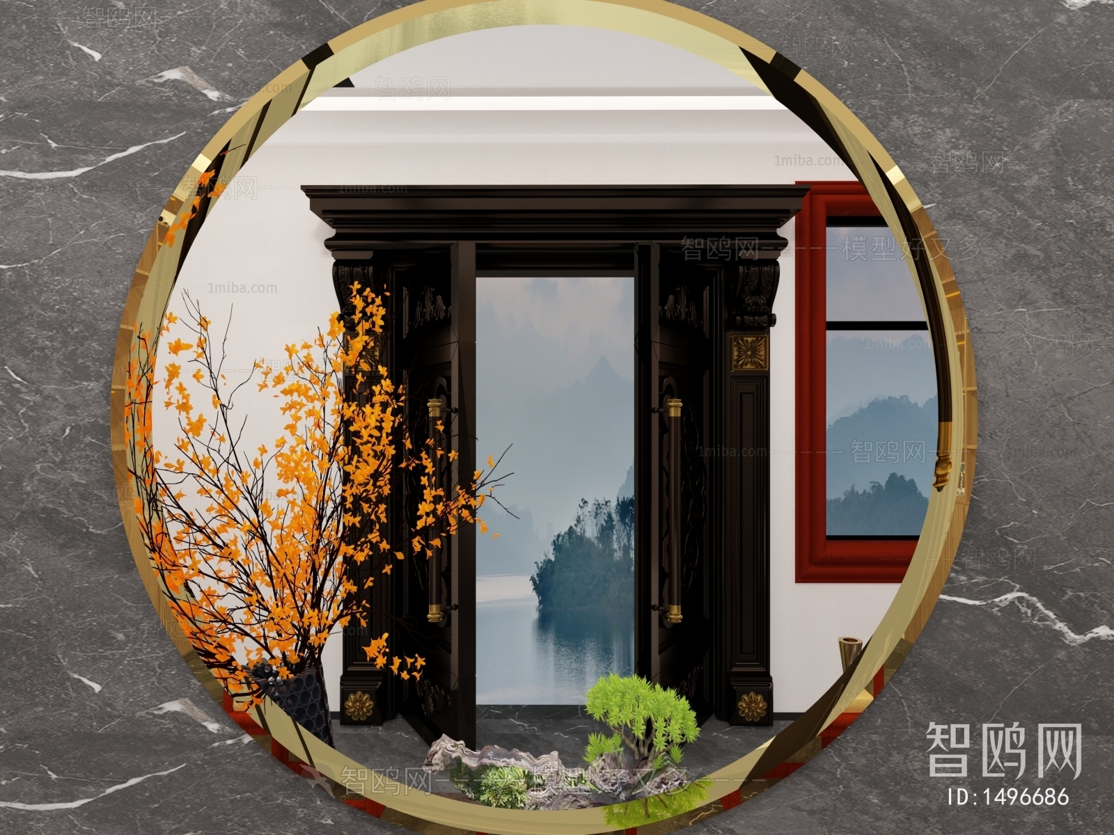 New Chinese Style Teahouse Tea House