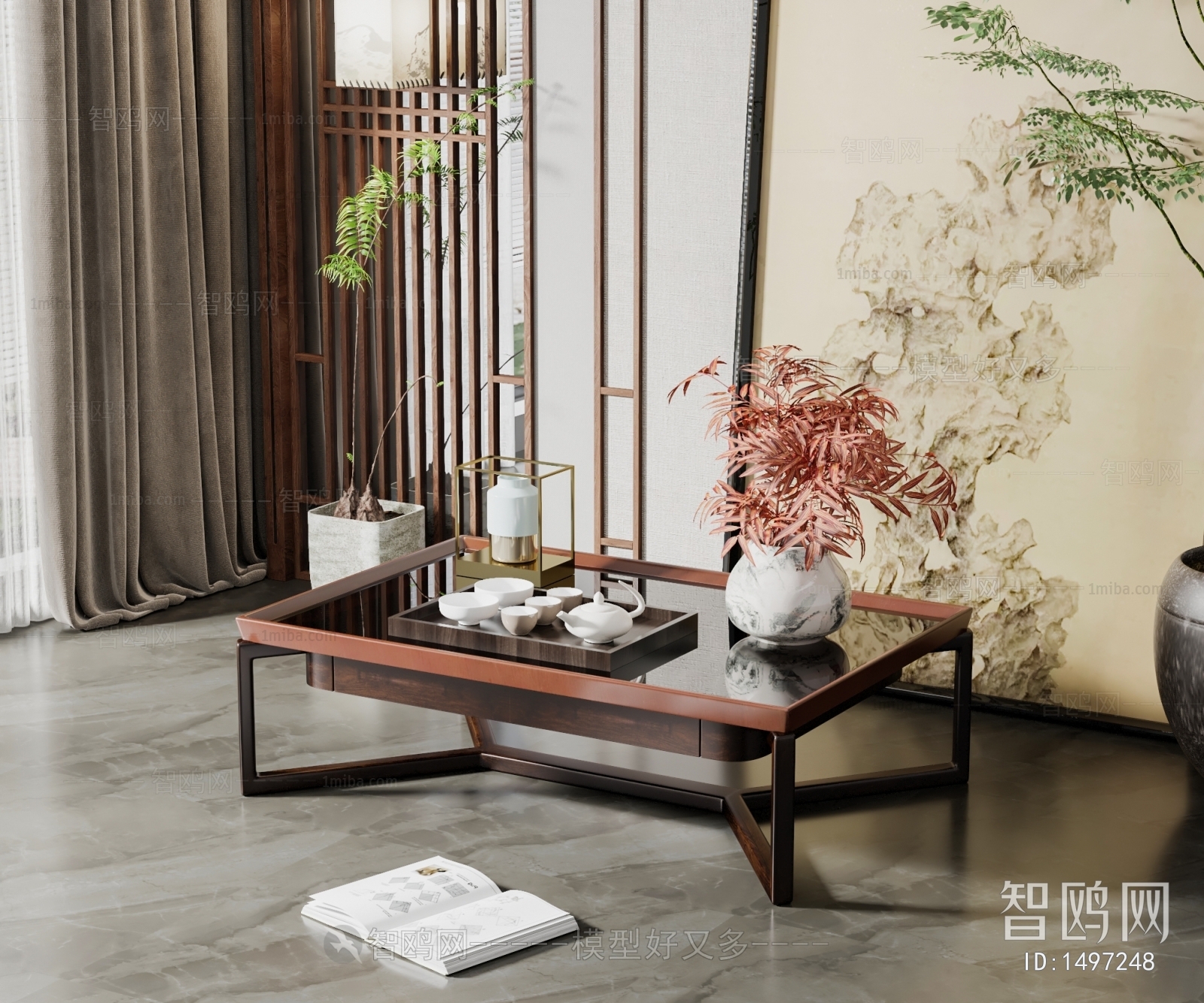 New Chinese Style Coffee Table