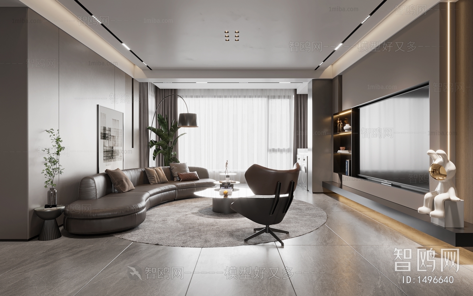 Modern A Living Room