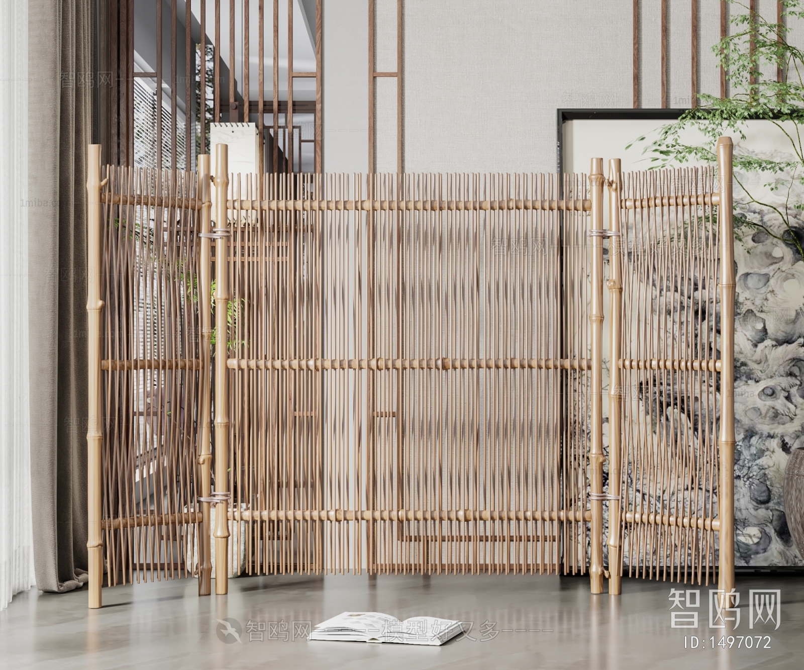 Wabi-sabi Style Partition