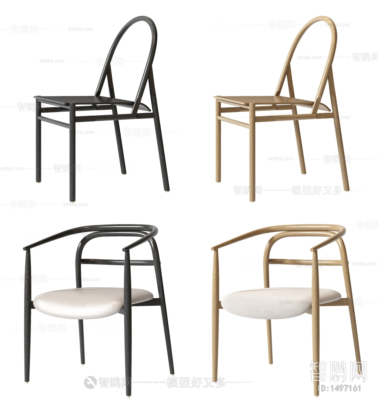 Nordic Style Single Chair