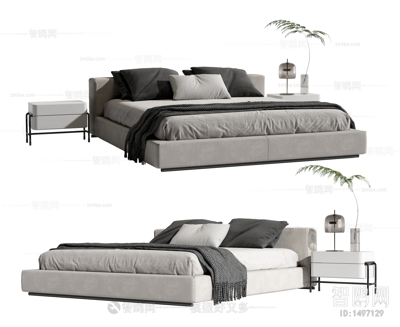 Modern Double Bed