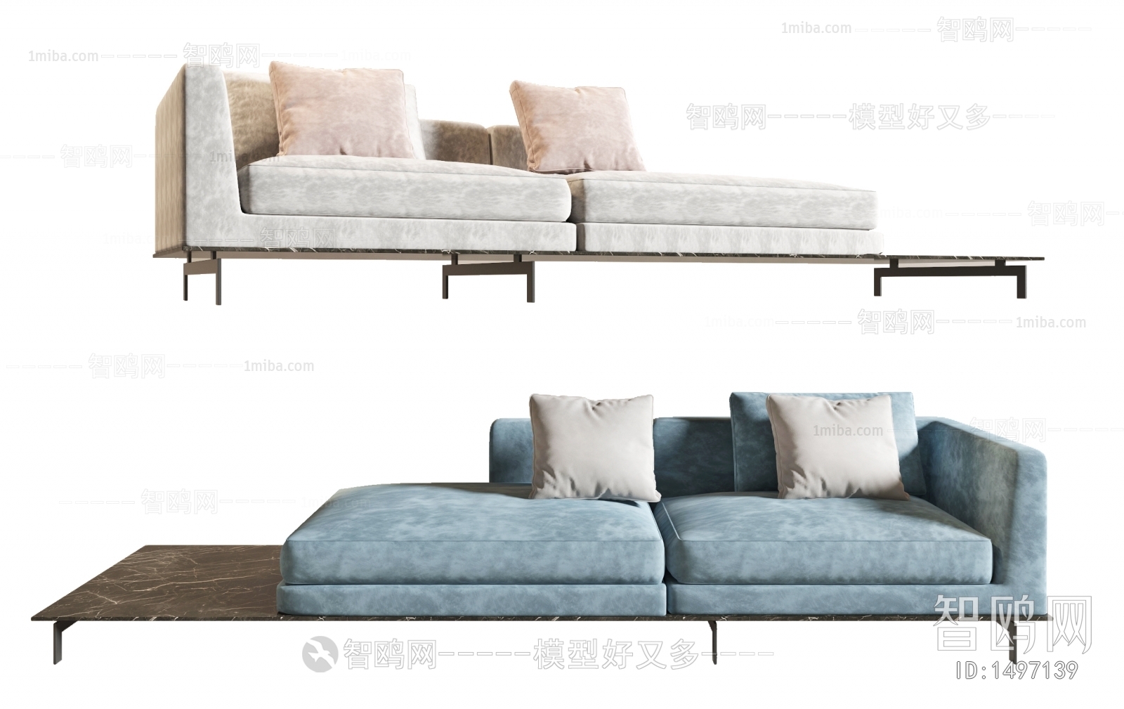 Modern Multi Person Sofa