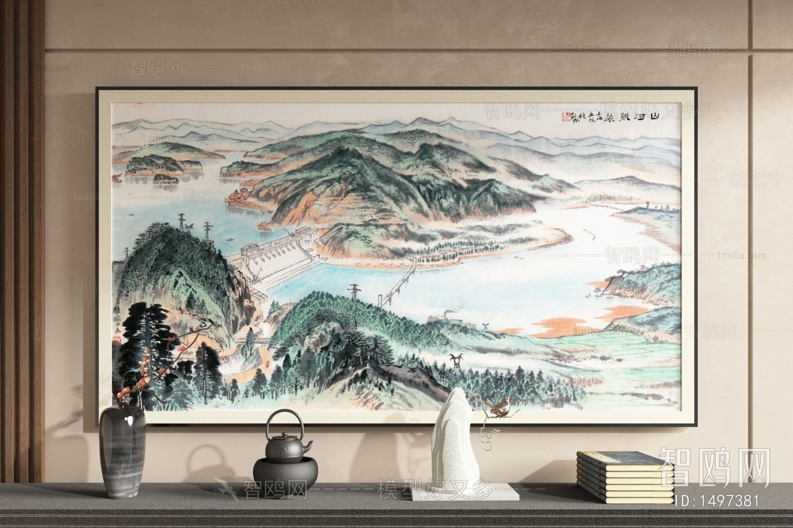 New Chinese Style Painting